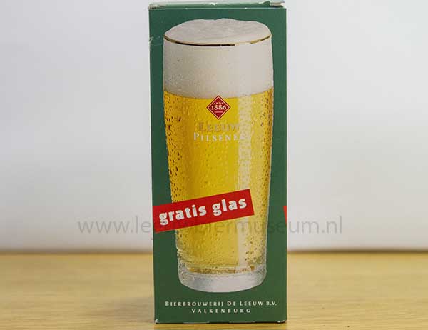 Leeuw bier pilsglas verpakking